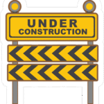 UNDER CONSTRUCTION STICKER