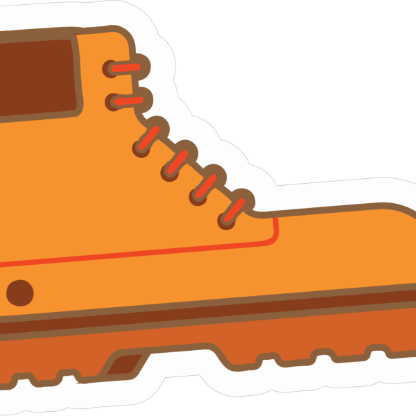 SHOES STICKER