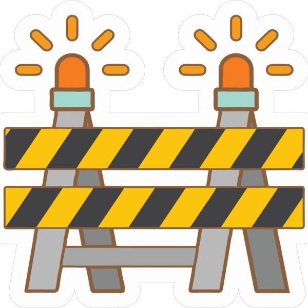 BARRICADE STICKER