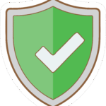 GREEN SHIELD STICKER