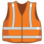 SAFETY VEST STICKER