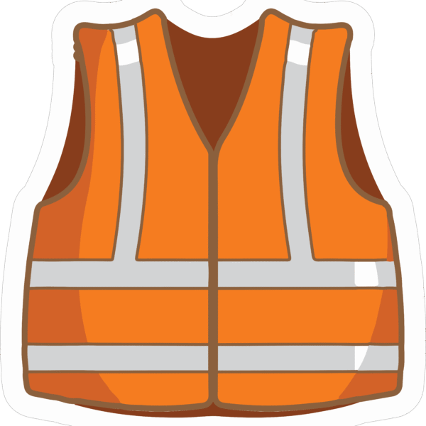 SAFETY VEST STICKER