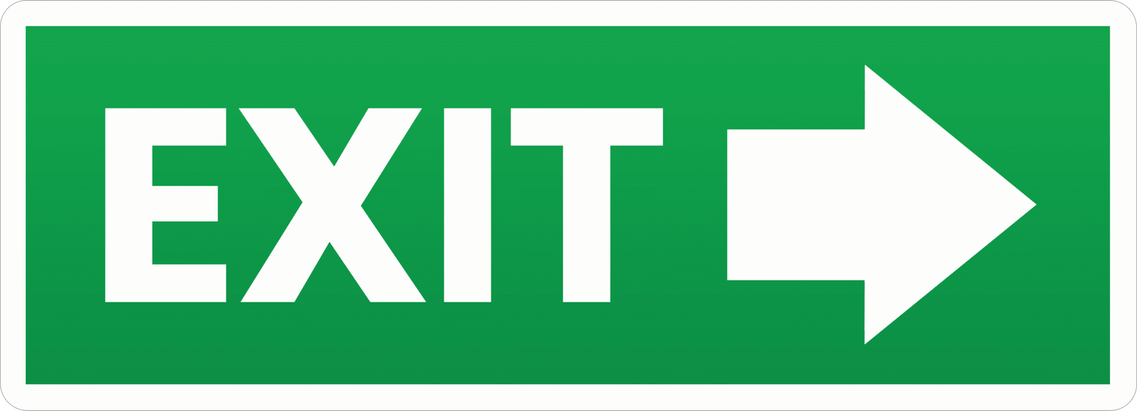 89 EXIT STICKER - Image 1