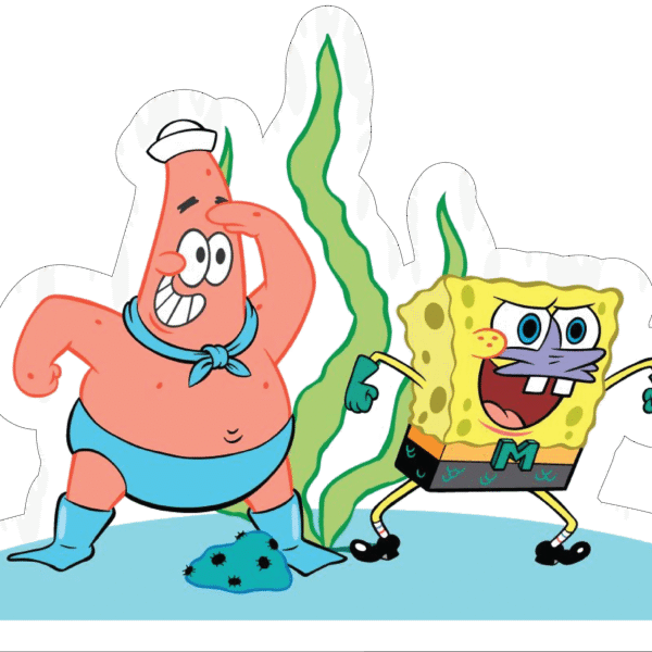 SpongeBob & Patrick Sticker