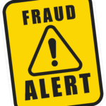 FRAUD ALERT STICKER