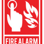 FIRE ALARM STICKER