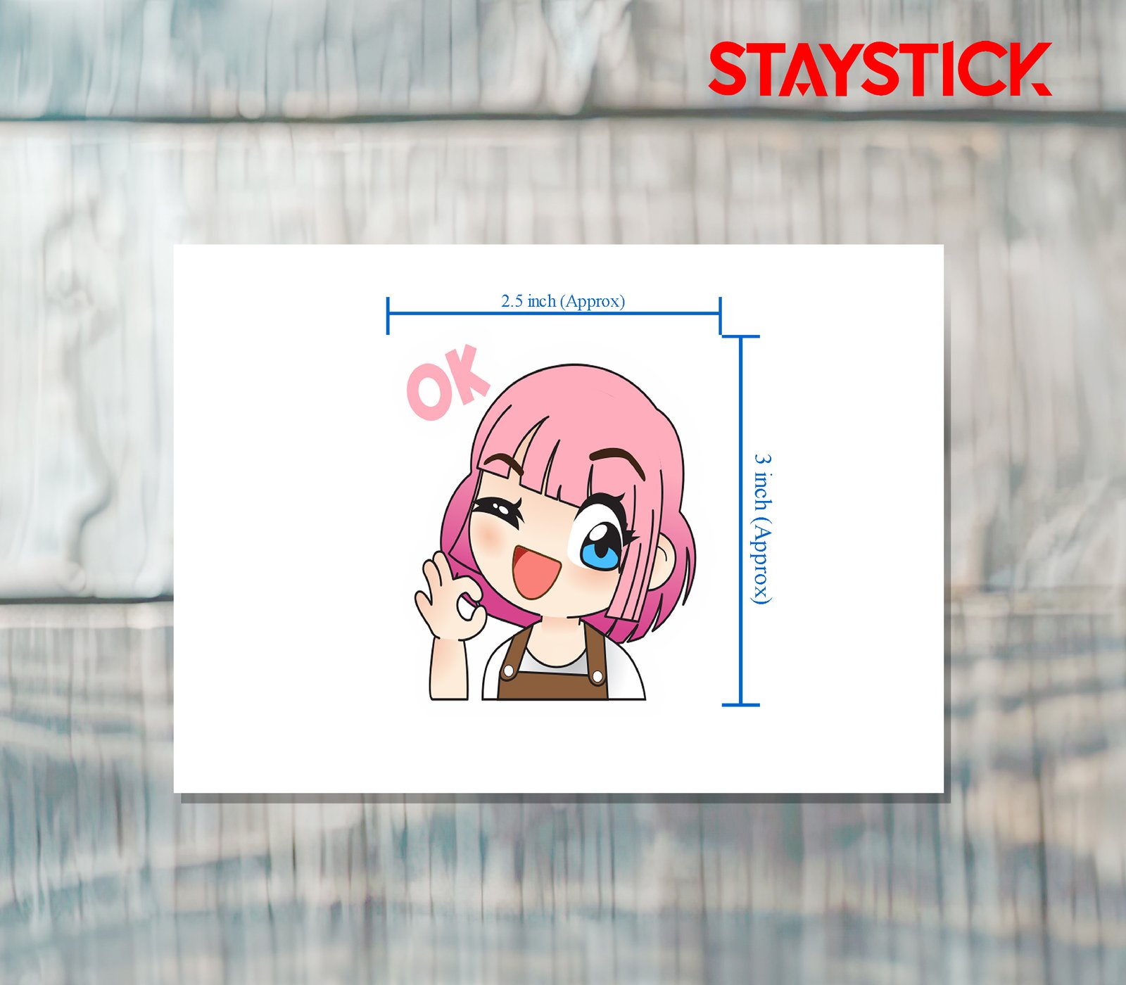 SS718903 (4) OK STICKER - Image 1