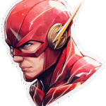 CAPTAIN FACE STICKER