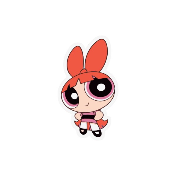 Blossom Powerpuff Girls Sticker