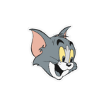 Tom and Jerry Sticker