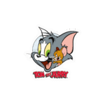 Tom and Jerry Classic Logo Sticker