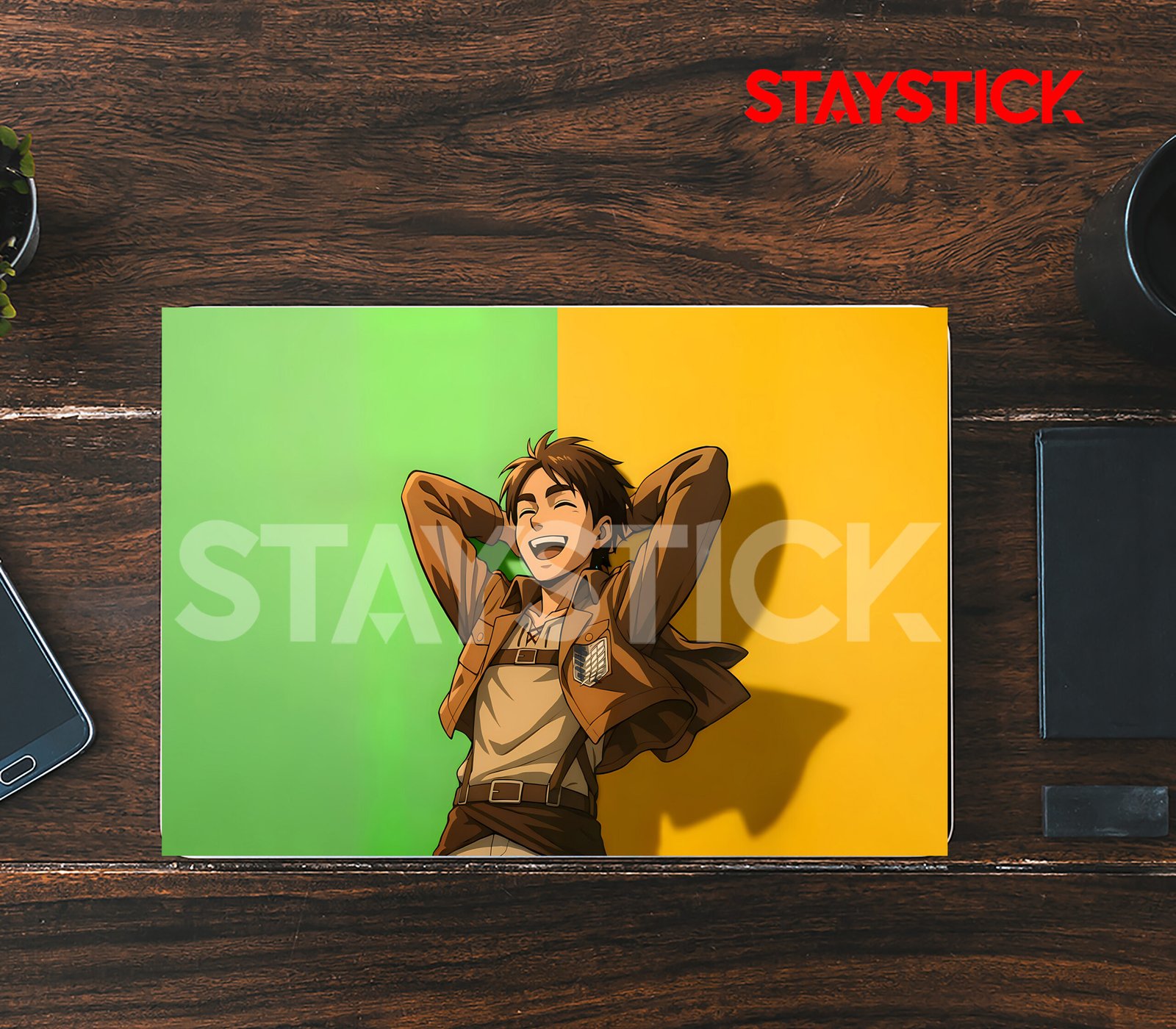 01(104) CARTOON CHARACTER LAPTOP STICKER - Image 1