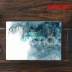 BLUE GRAPHICAL LAPTOP STICKER