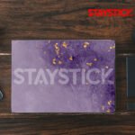 PURPLE GRAPHICAL LAPTOP STICKER