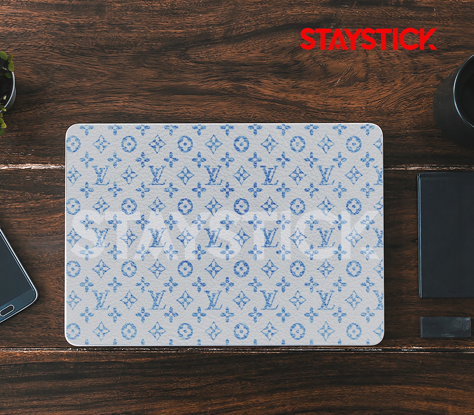 01(21) LV LOGO LAPTOP SKIN STICKER - Image 1