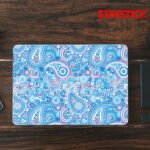 SKY BLUE DESIGNED LAPTOP SKIN STICKER