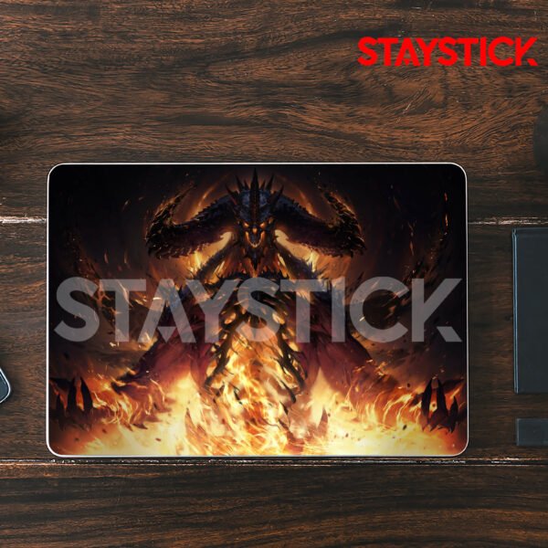 GRAPHICAL ANIME VILLAN LAPTOP SKIN STICKER