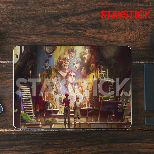 CARTOON CHARACTER LAPTOP SKIN STICKER