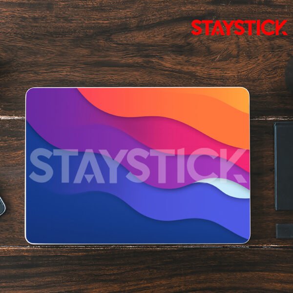 MULTI COLOR LAPTOP SKIN STICKER