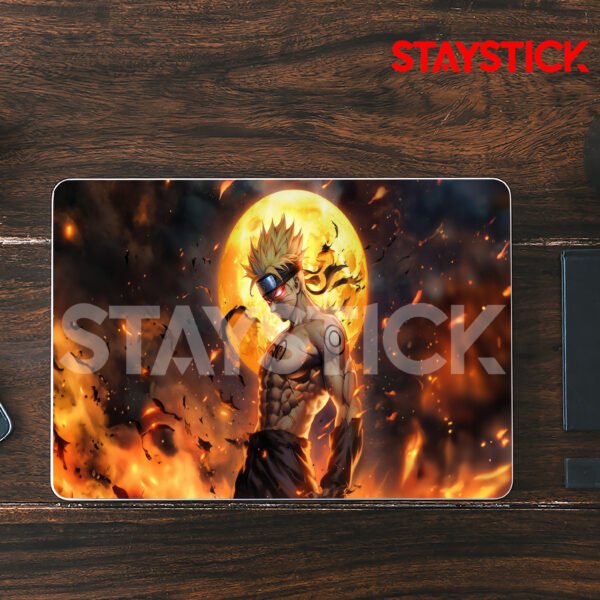 ANIME FIREY LAPTOP SKIN STICKER
