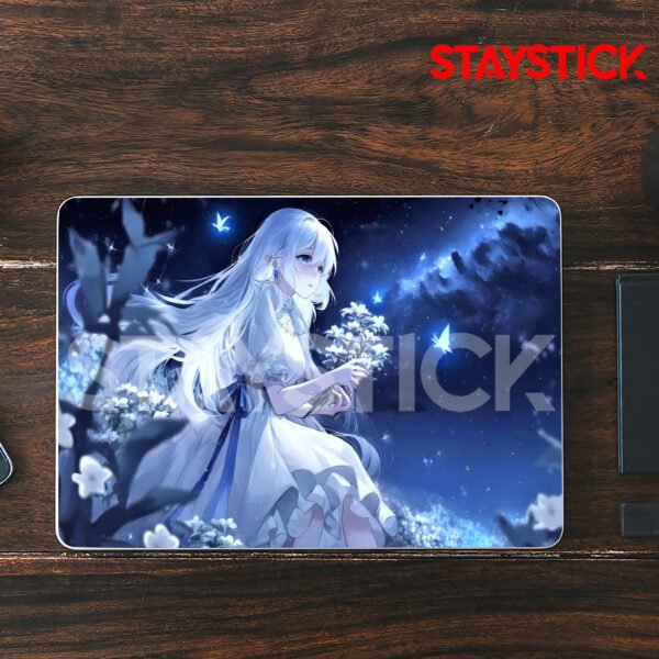 GIRL CHARACTER ANIME LAPTOP SKIN STICKER