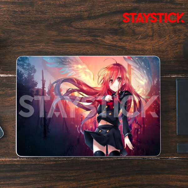 GIRL CHARACTER ANIME LAPTOP SKIN STICKER
