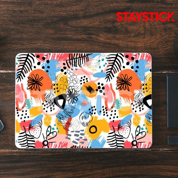 FLOWER SKIN LAPTOP STICKER