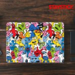 FUNNY DESIGNED SKIN LAPTOP STICKER