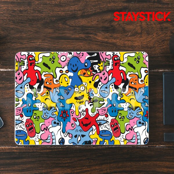FUNNY DESIGNED SKIN LAPTOP STICKER
