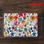 FLOWER DESIGNED SKIN LAPTOP STICKER