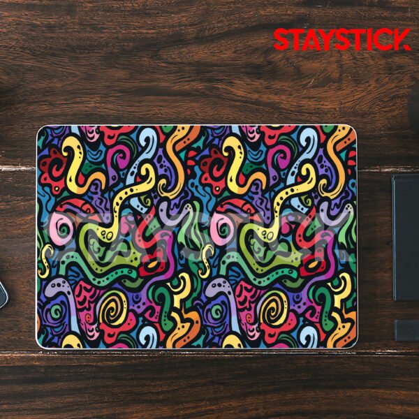 SNAKY DESIGNED SKIN LAPTOP STICKER