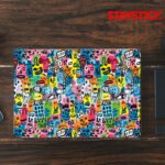 FUNNY CARTOON DESIGNED SKIN LAPTOP STICKER