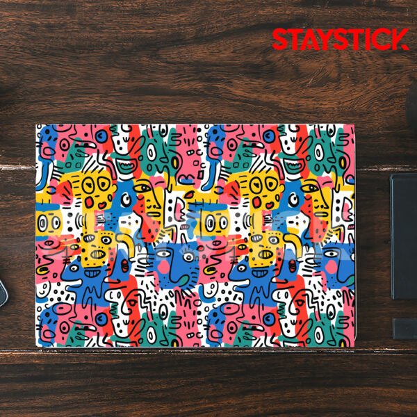 FUNNY CARTOON DESIGNED SKIN LAPTOP STICKER