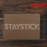 MEDIUM WARM BROWN TONE COLOR LAPTOP STICKER