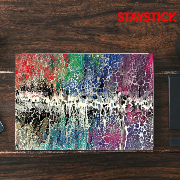 MULTI COCOR DESIGNED LAPTOP STICKER