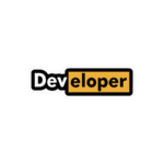 DEVELOPER STICKER