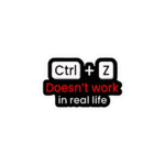 CTRL Z STICKER