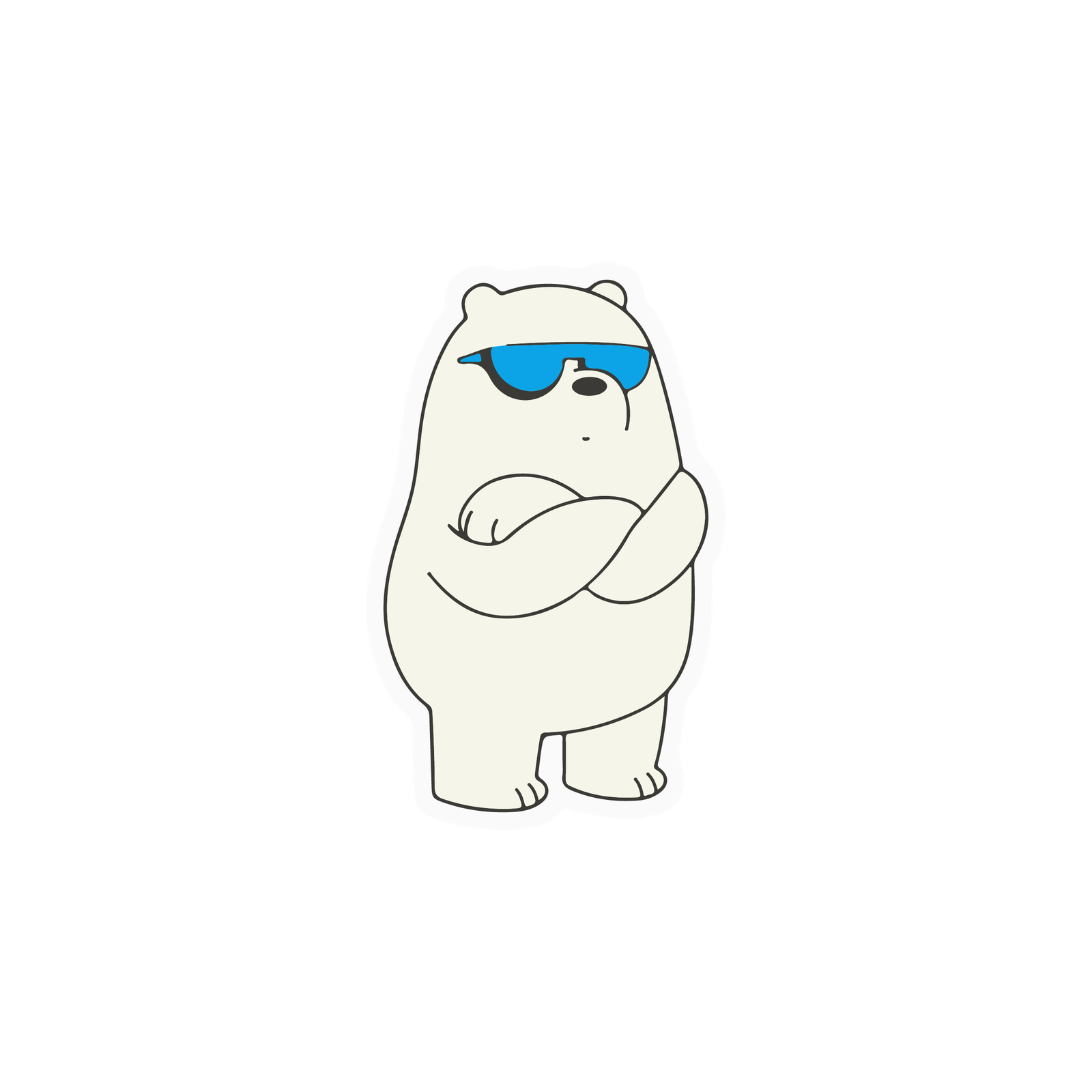 100-200 stickers -47 PANDA STICKER - Image 1