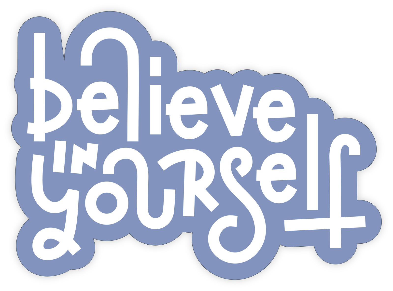 137 MOTIVATIONAL STICKER - Image 1