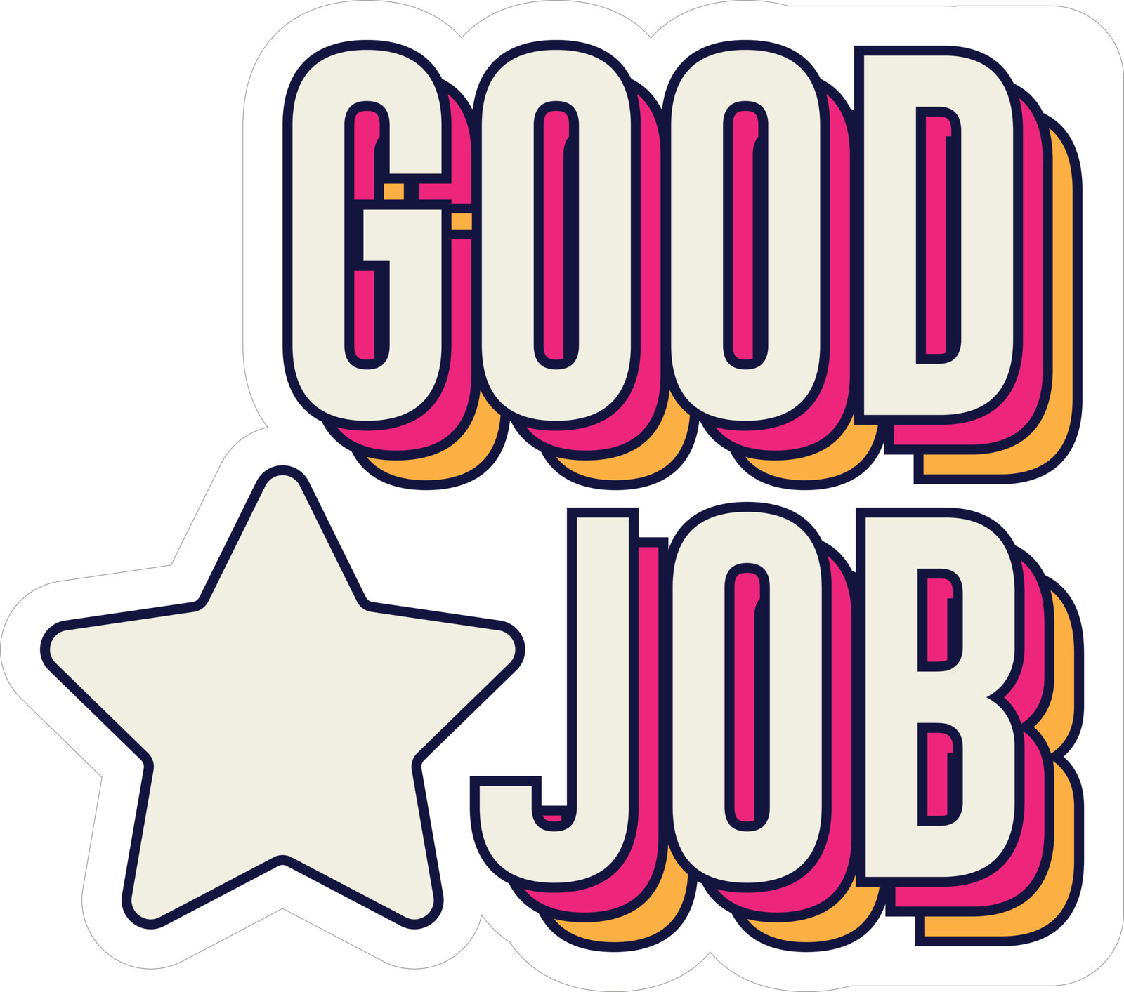 146 MOTIVATE STICKER - Image 1