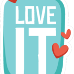 LOVE IT STICKER