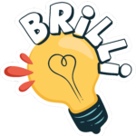 BRILLY STICKER