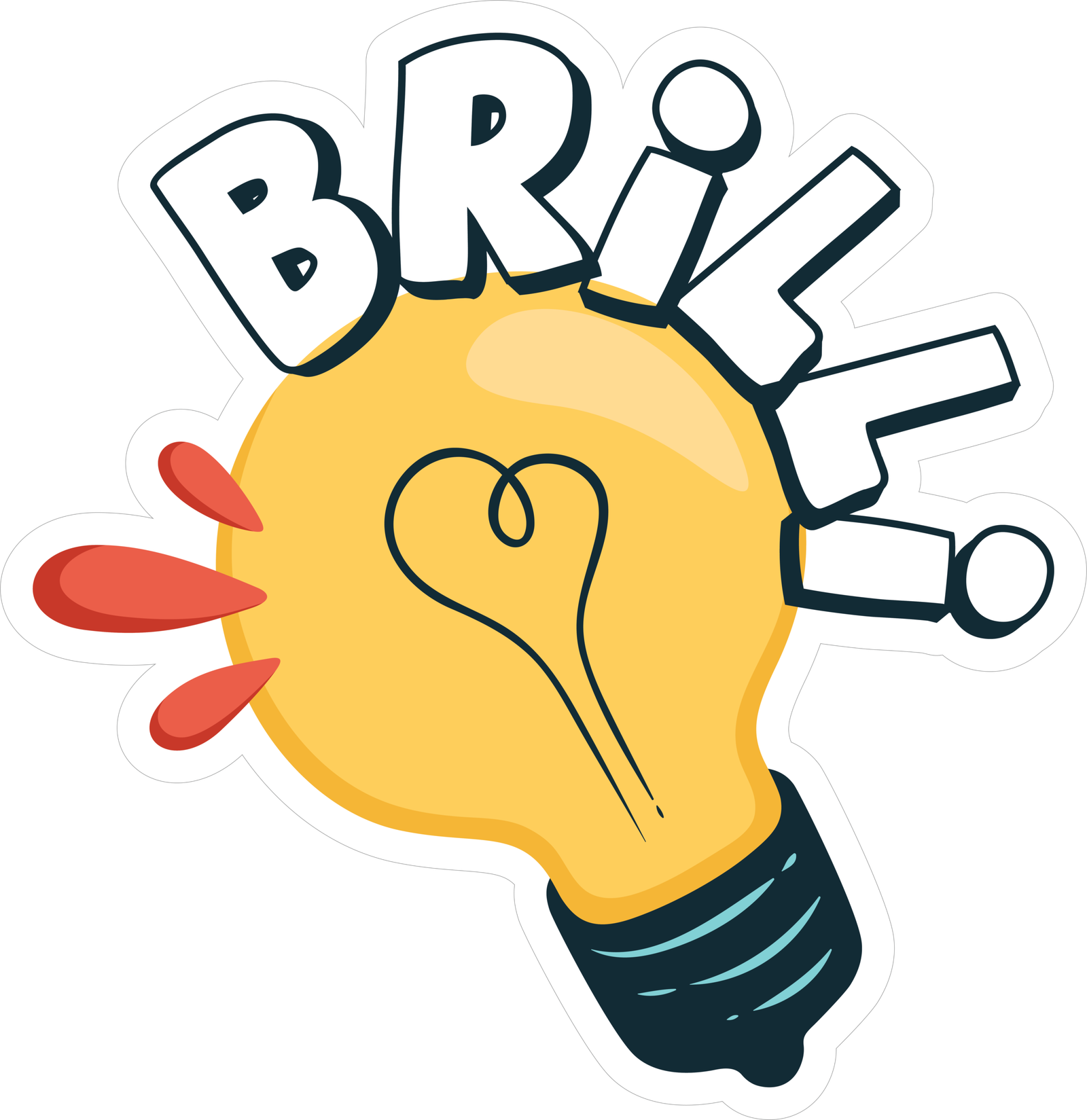 163 BRILLY STICKER - Image 1