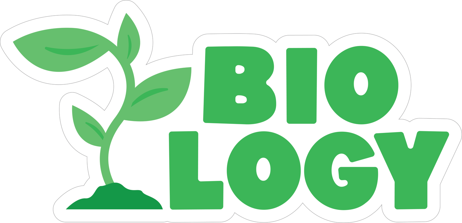 173 BIOLOGY STICKER - Image 1