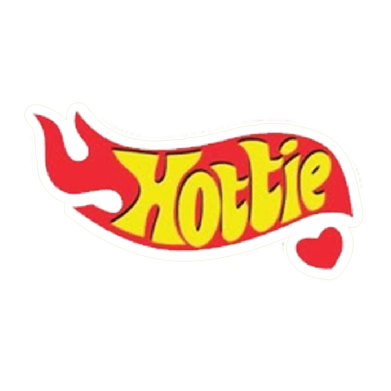 2 HOTTTIE STICKER - Image 1