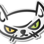 ANGRY CAT STICKER