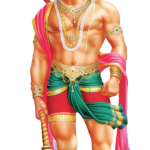 Hanuman dada sticker