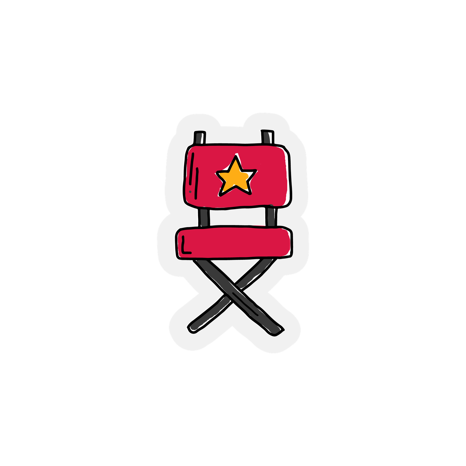 400-500 -57 CHAIR STICKER - Image 1