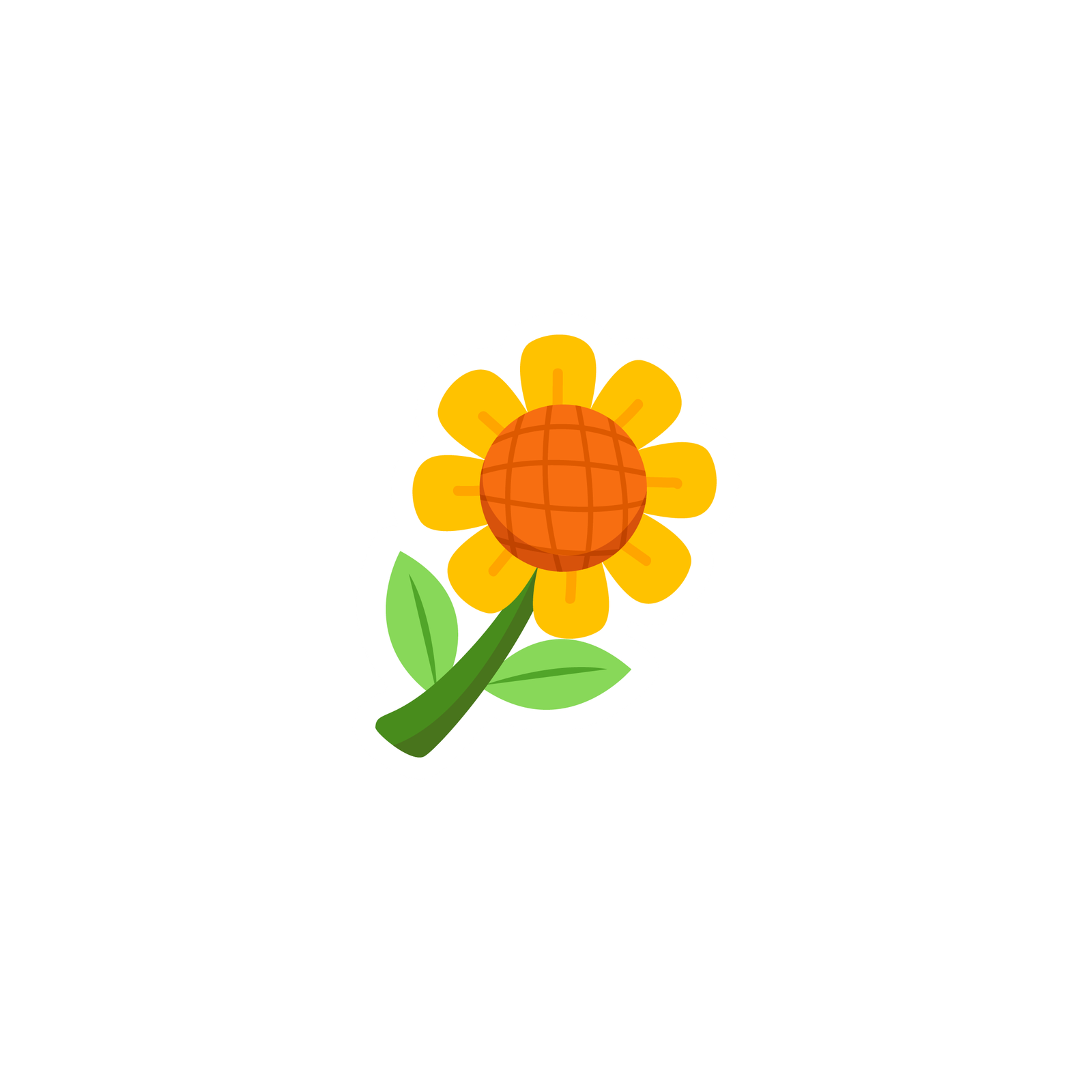 400-500 -85 FLOWER STICKER - Image 1