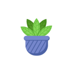 FLOWER POT STICKER
